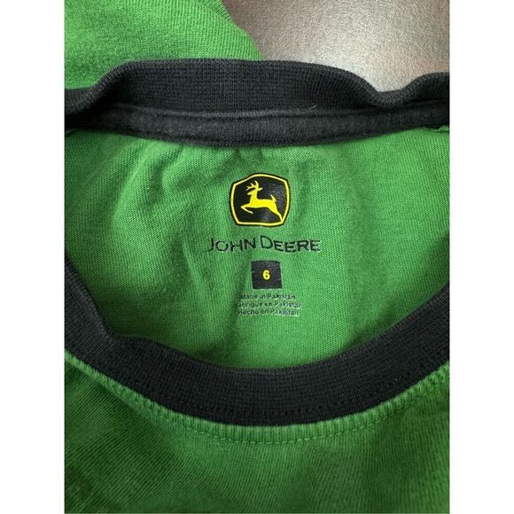 John Deere Boys Tractor Graphic Tee Size Youth 6 - Picture 5 of 8